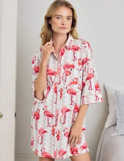 Cotton Rich Animal Print Nightshirt