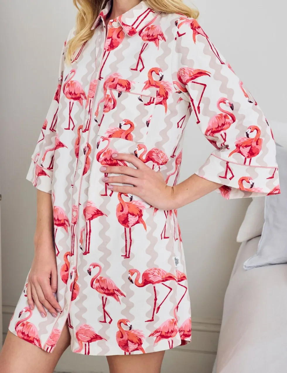 Cotton Rich Animal Print Nightshirt
