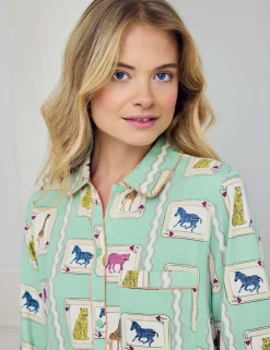 Cotton Rich Animal Print Nightshirt