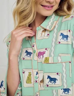 Cotton Rich Animal Print Nightshirt