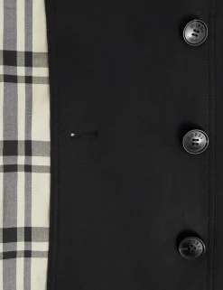 Cotton Rich Belted Double Breasted Trench Coat