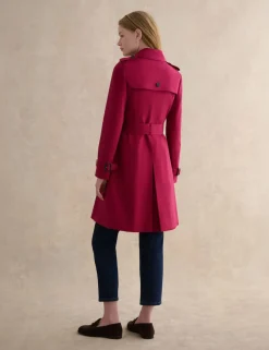 Cotton Rich Belted Longline Trench Coat