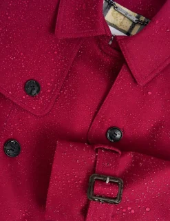 Cotton Rich Belted Longline Trench Coat