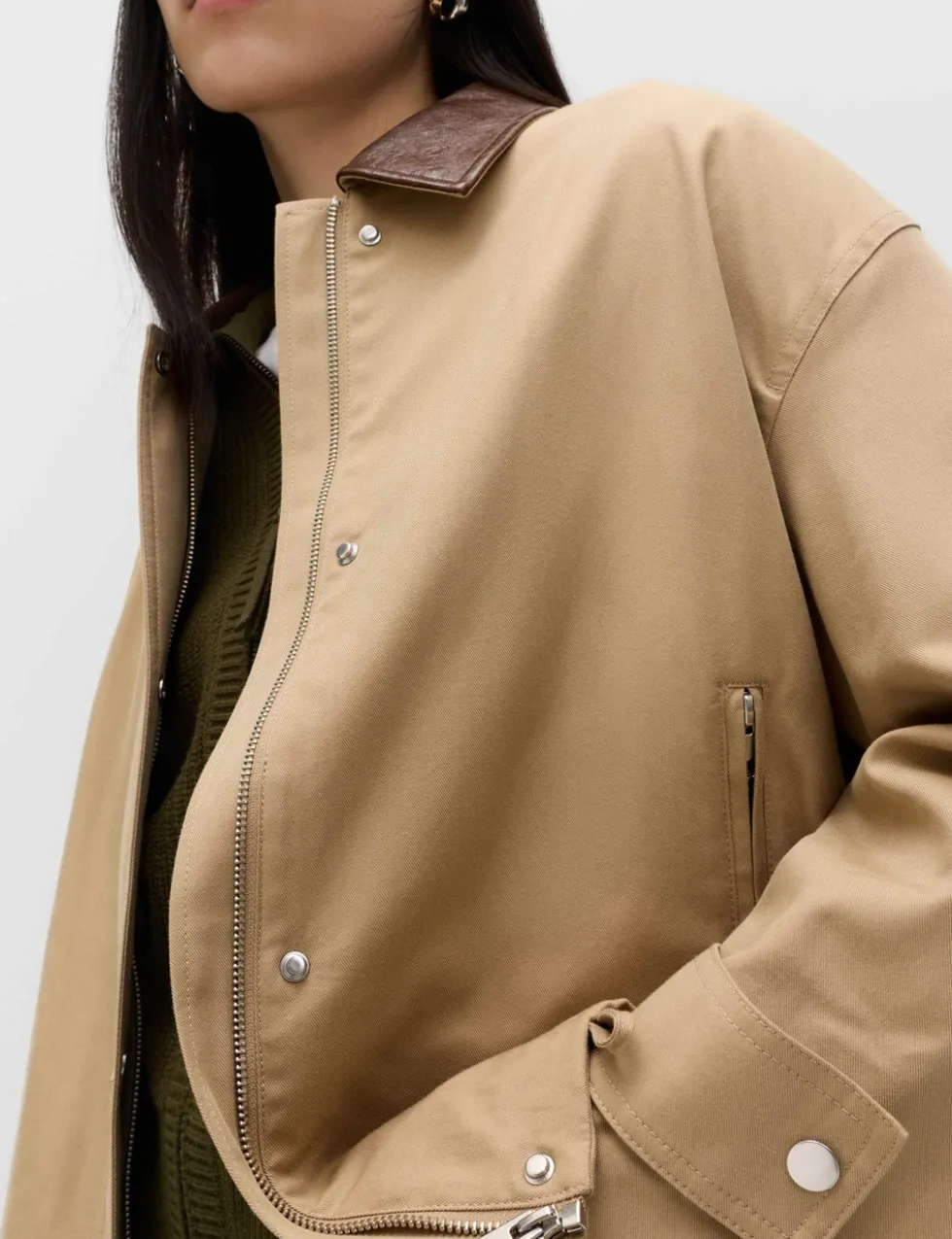 Cotton Rich Bomber Jacket