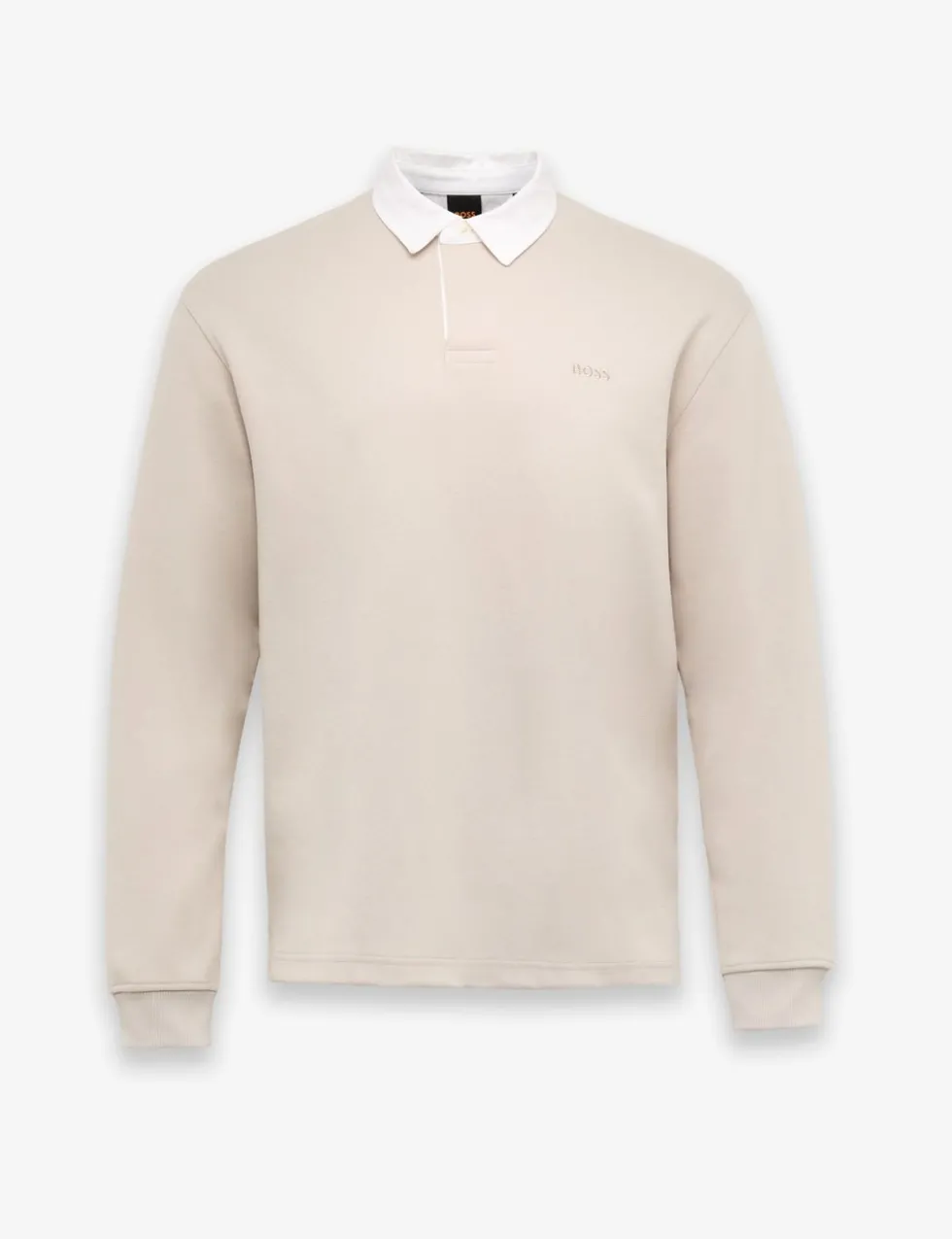 Cotton Rich Button Down Collar Rugby Shirt