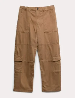 Cotton Rich Cargo Trousers (6-16 Yrs)
