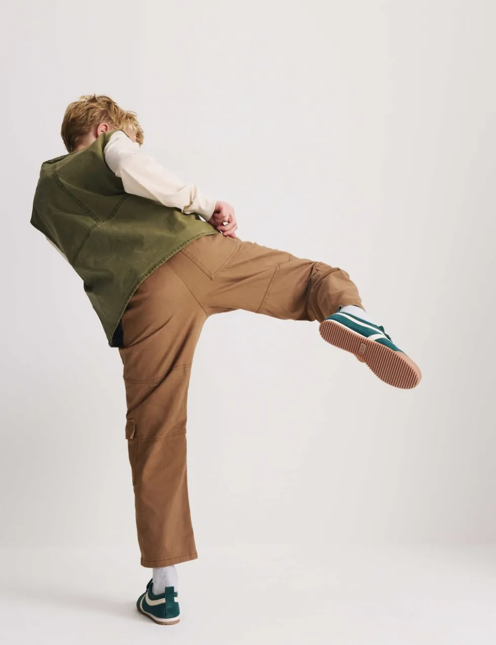 Cotton Rich Cargo Trousers (6-16 Yrs)