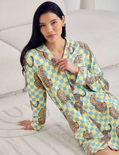 Cotton Rich Checked Nightshirt