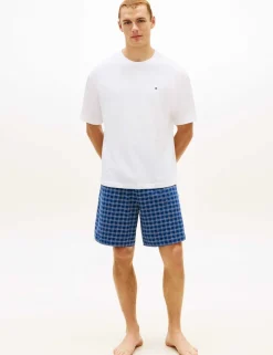 Cotton Rich Checked Pyjama Set
