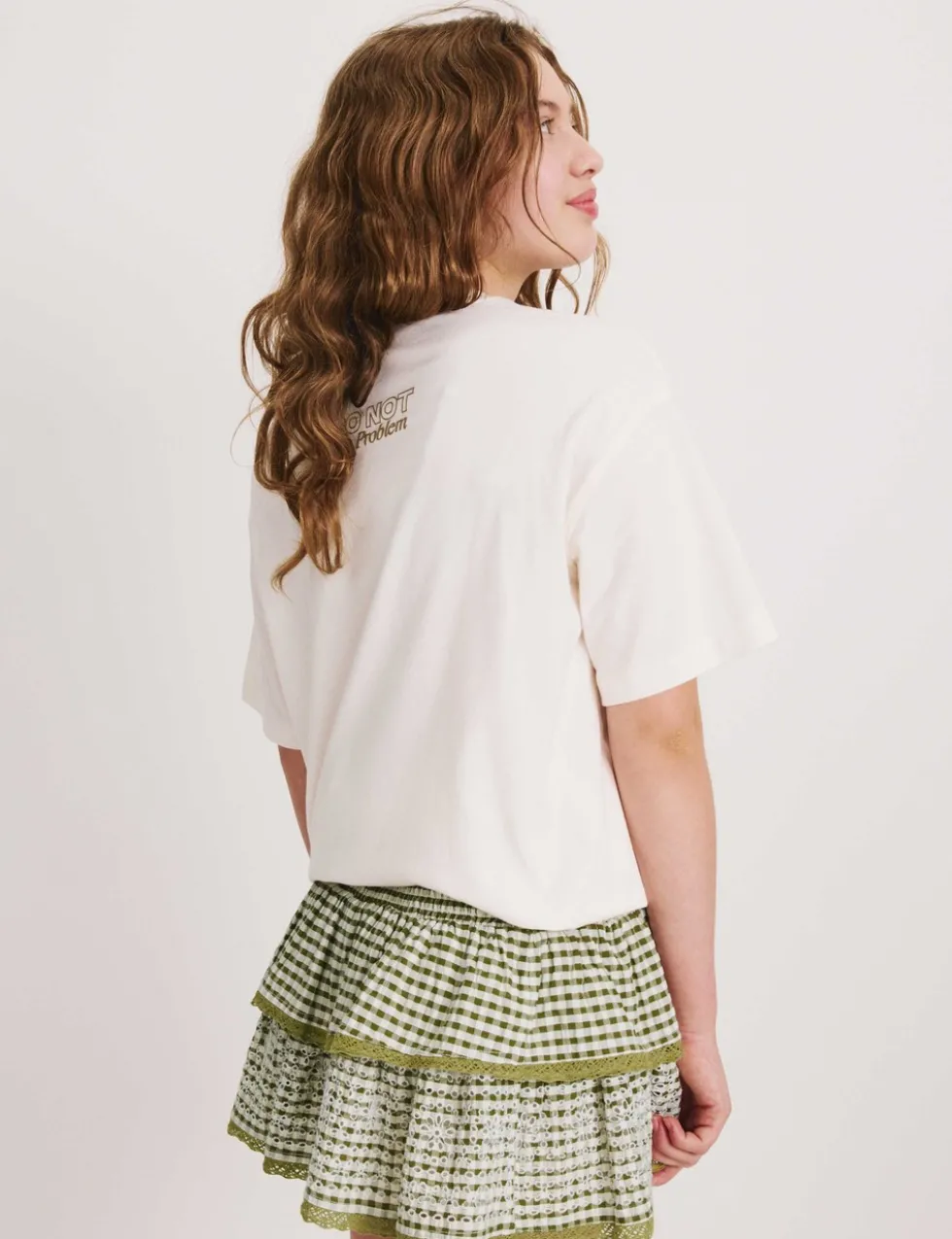 Cotton Rich Checked Rara Skirt (6-16 Yrs)