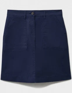 Cotton Rich Chino Mini Utility Skirt