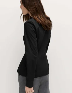 Cotton Rich Collared Fitted Shirt
