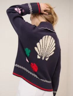 Cotton Rich Collared Jumper