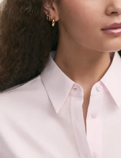 Cotton Rich Collared Shirt