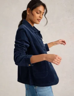 Cotton Rich Cord Short Jacket