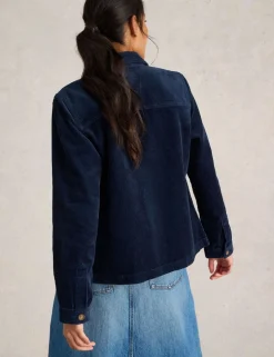 Cotton Rich Cord Short Jacket