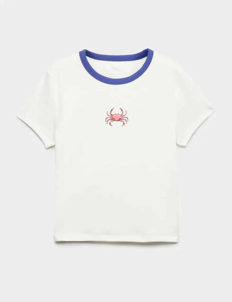 Cotton Rich Crab Graphic T-Shirt (6-16 Yrs)