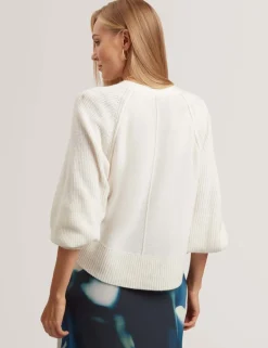 Cotton Rich Crew Neck Jumper