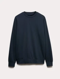 Cotton Rich Crew Neck Sweatshirt