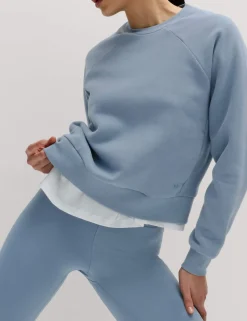 Cotton Rich Crew Neck Sweatshirt