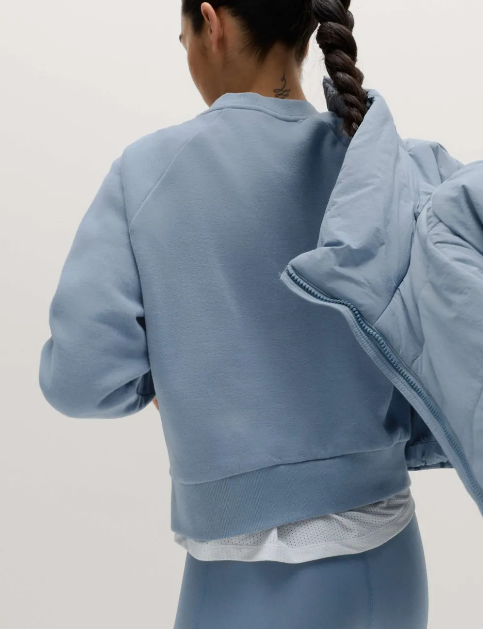 Cotton Rich Crew Neck Sweatshirt