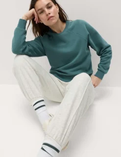 Cotton Rich Crew Neck Sweatshirt