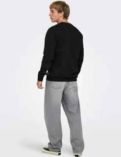 Cotton Rich Crew Neck Sweatshirt