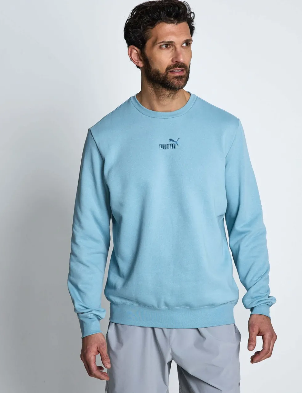 Cotton Rich Crew Neck Sweatshirt