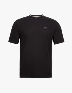 Cotton Rich Crew Neck Waffle T-Shirt