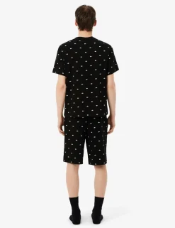 Cotton Rich Crocodile Print Pyjama Set