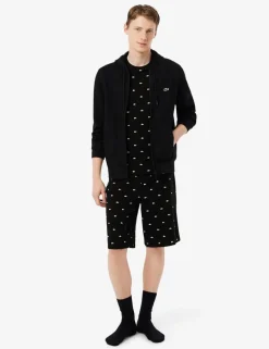 Cotton Rich Crocodile Print Pyjama Set