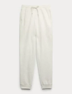Cotton Rich Cuffed High Waisted Tapered Joggers