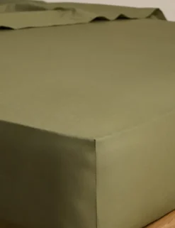 Cotton Rich Deep Fitted Sheet