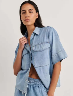 Cotton Rich Denim Shirt