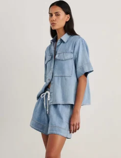 Cotton Rich Denim Shirt