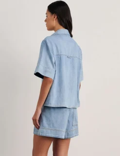 Cotton Rich Denim Shirt