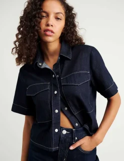 Cotton Rich Denim Shirt