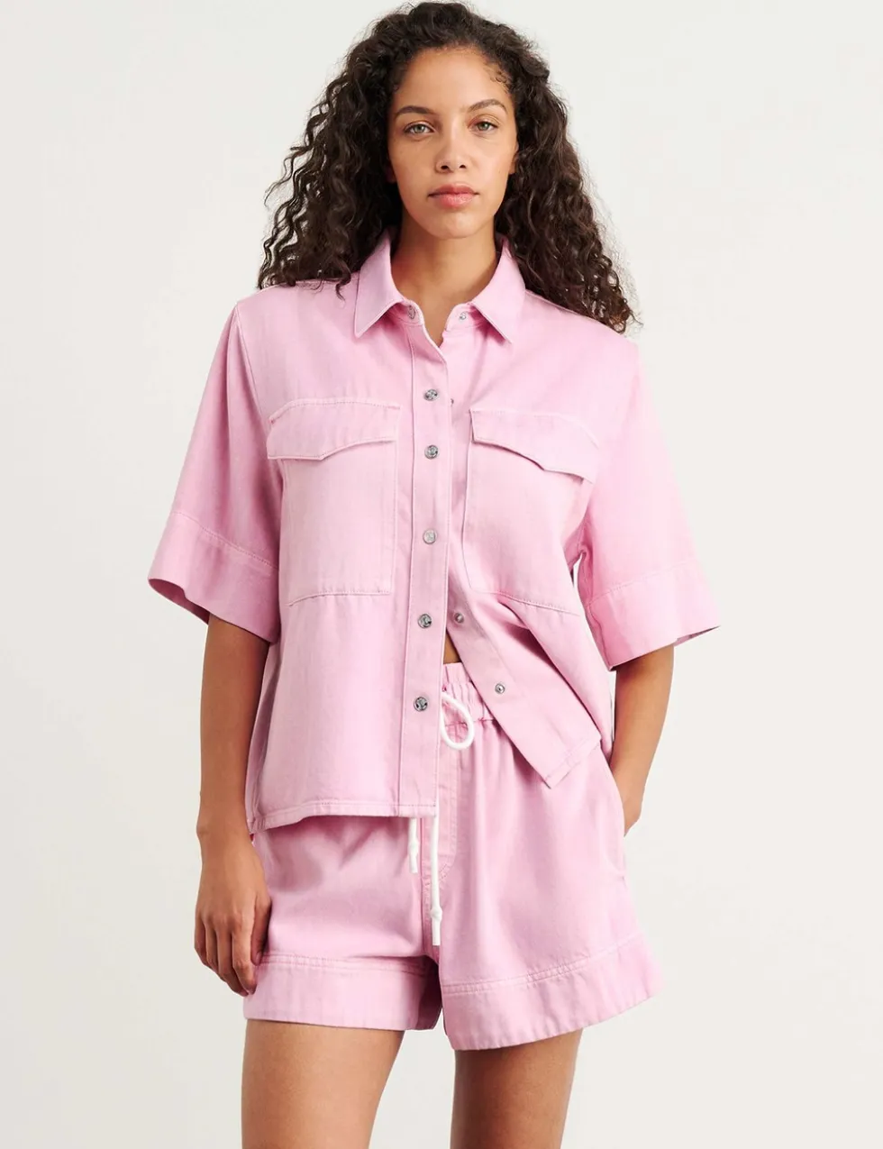 Cotton Rich Denim Shirt
