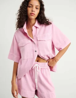Cotton Rich Denim Shirt