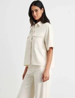 Cotton Rich Denim Shirt