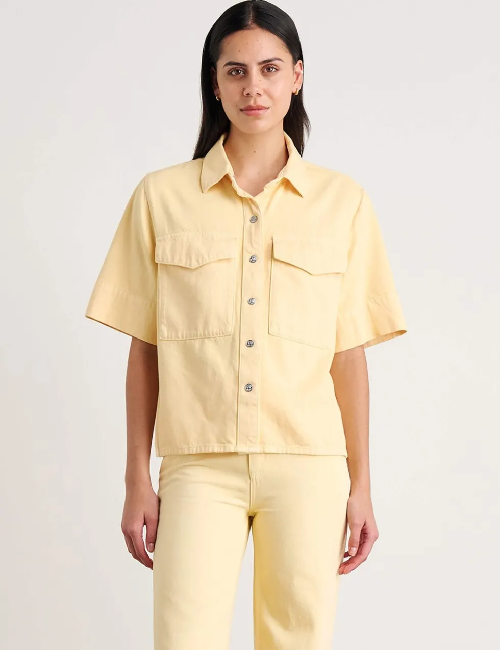 Cotton Rich Denim Shirt