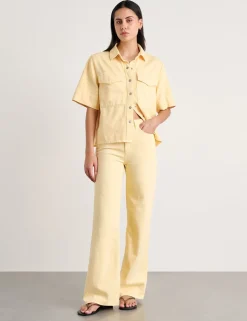 Cotton Rich Denim Shirt