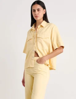 Cotton Rich Denim Shirt