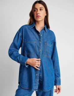 Cotton Rich Denim Shirt