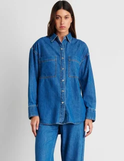 Cotton Rich Denim Shirt