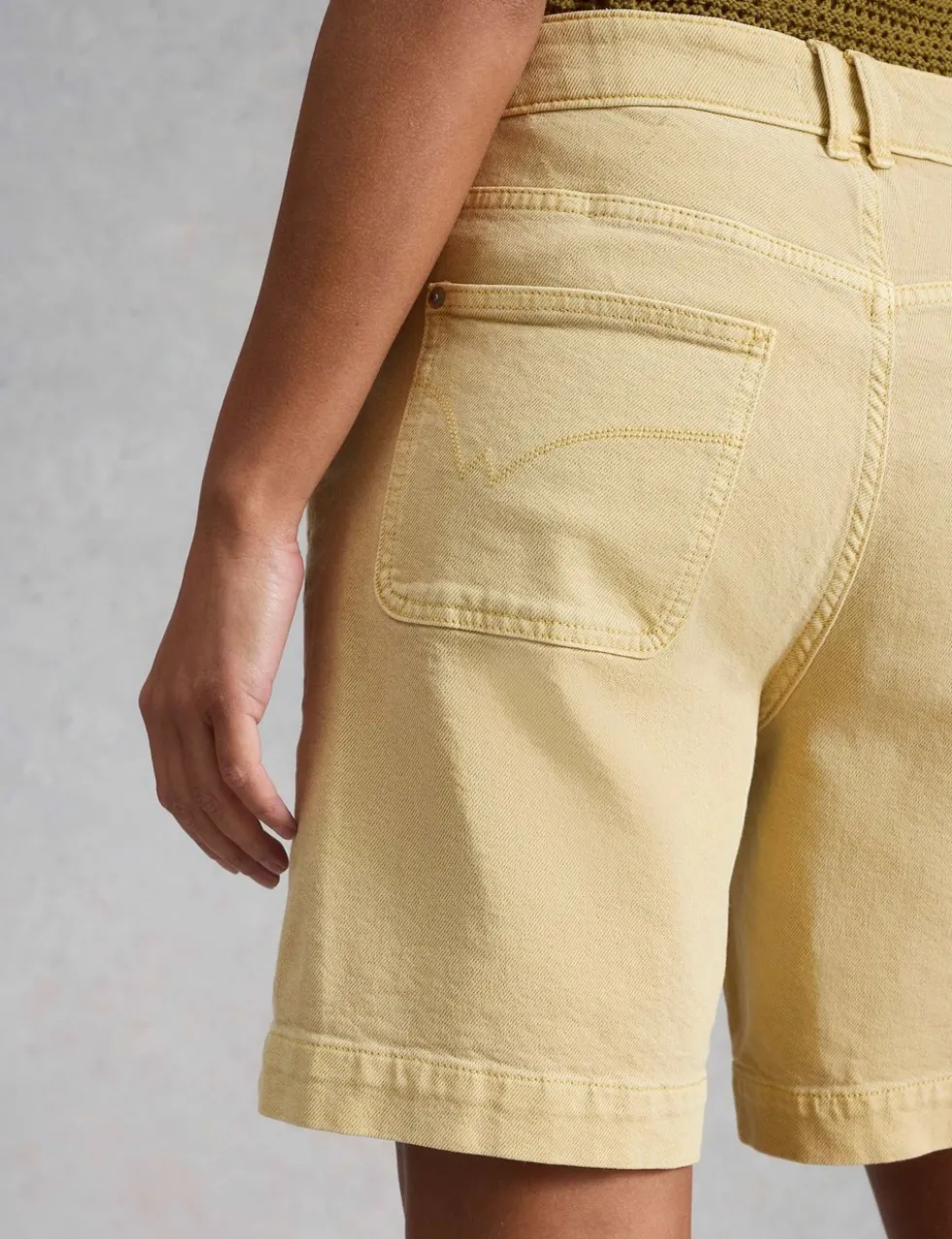 Cotton Rich Denim Shorts