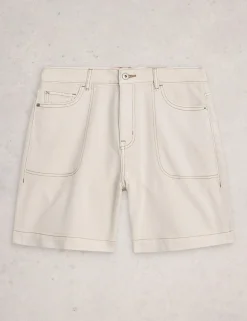 Cotton Rich Denim Shorts