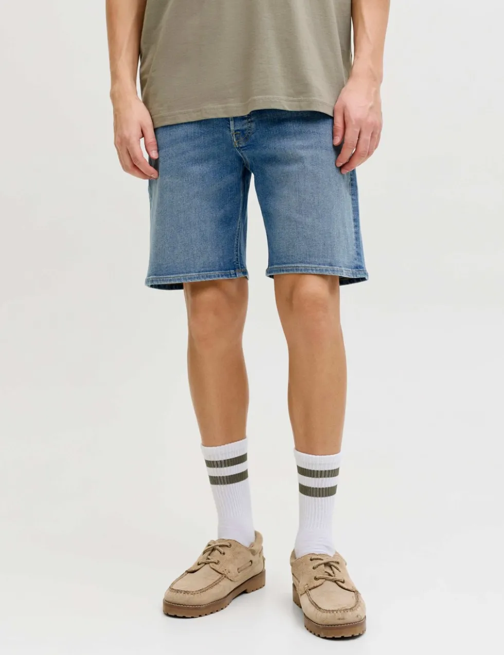 Cotton Rich Denim Shorts