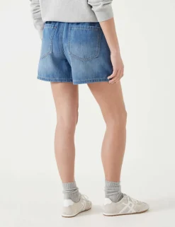 Cotton Rich Denim Shorts