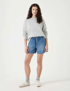 Cotton Rich Denim Shorts